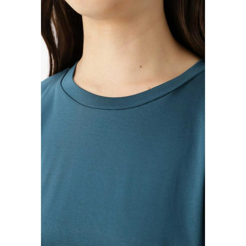 ショルダータックフレンチスリーブカットソー（NATURAL BEAUTY BASIC／ナチュラルビューティー ベーシック）