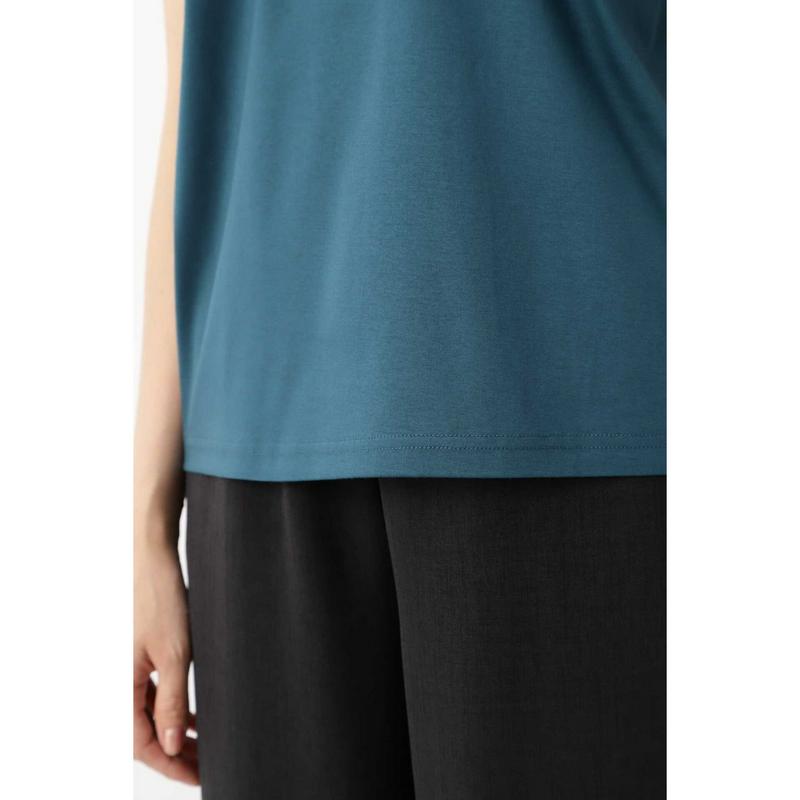 ショルダータックフレンチスリーブカットソー（NATURAL BEAUTY BASIC／ナチュラルビューティー ベーシック）