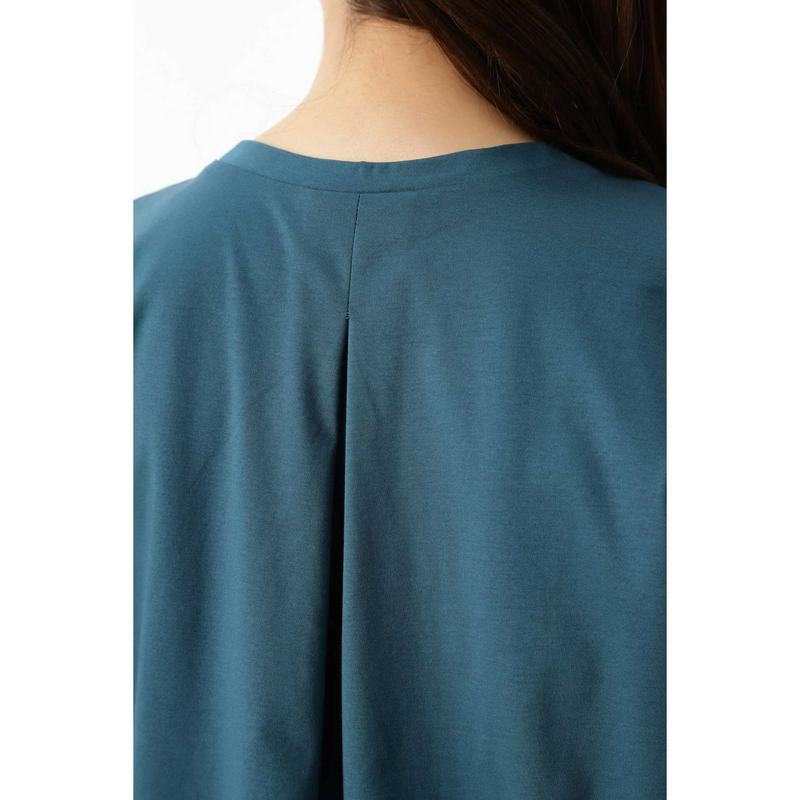 ショルダータックフレンチスリーブカットソー（NATURAL BEAUTY BASIC／ナチュラルビューティー ベーシック）