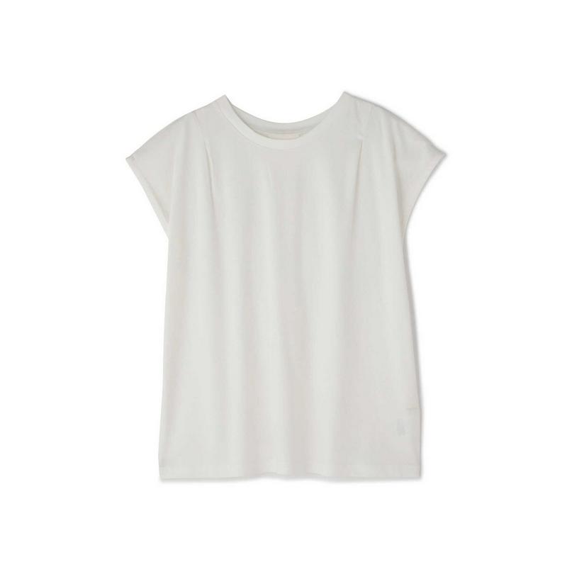 ショルダータックフレンチスリーブカットソー（NATURAL BEAUTY BASIC／ナチュラルビューティー ベーシック）