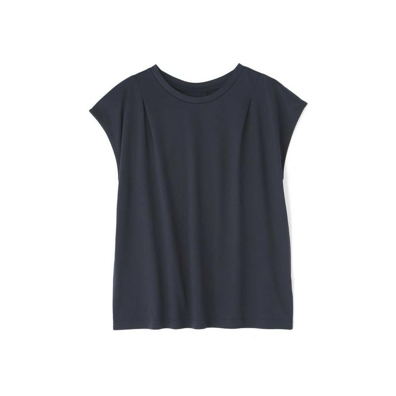 ショルダータックフレンチスリーブカットソー（NATURAL BEAUTY BASIC／ナチュラルビューティー ベーシック）