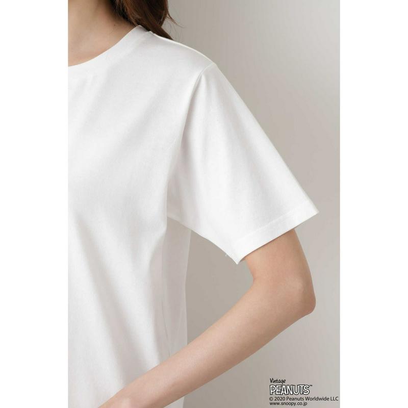 「スヌーピー」プリントＴシャツ（NATURAL BEAUTY BASIC／ナチュラルビューティー ベーシック）