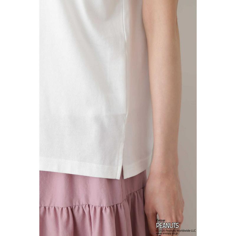 「スヌーピー」プリントＴシャツ（NATURAL BEAUTY BASIC／ナチュラルビューティー ベーシック）