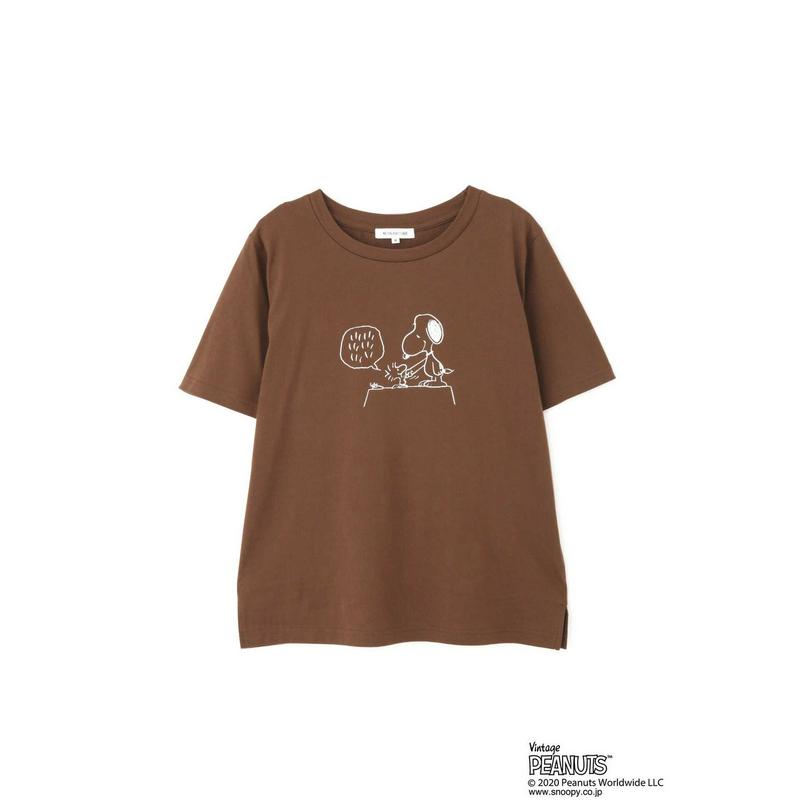 「スヌーピー」プリントＴシャツ（NATURAL BEAUTY BASIC／ナチュラルビューティー ベーシック）