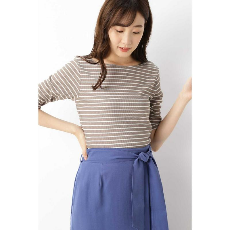 ニュアンスボーダーＴシャツ（NATURAL BEAUTY BASIC／ナチュラルビューティー ベーシック）
