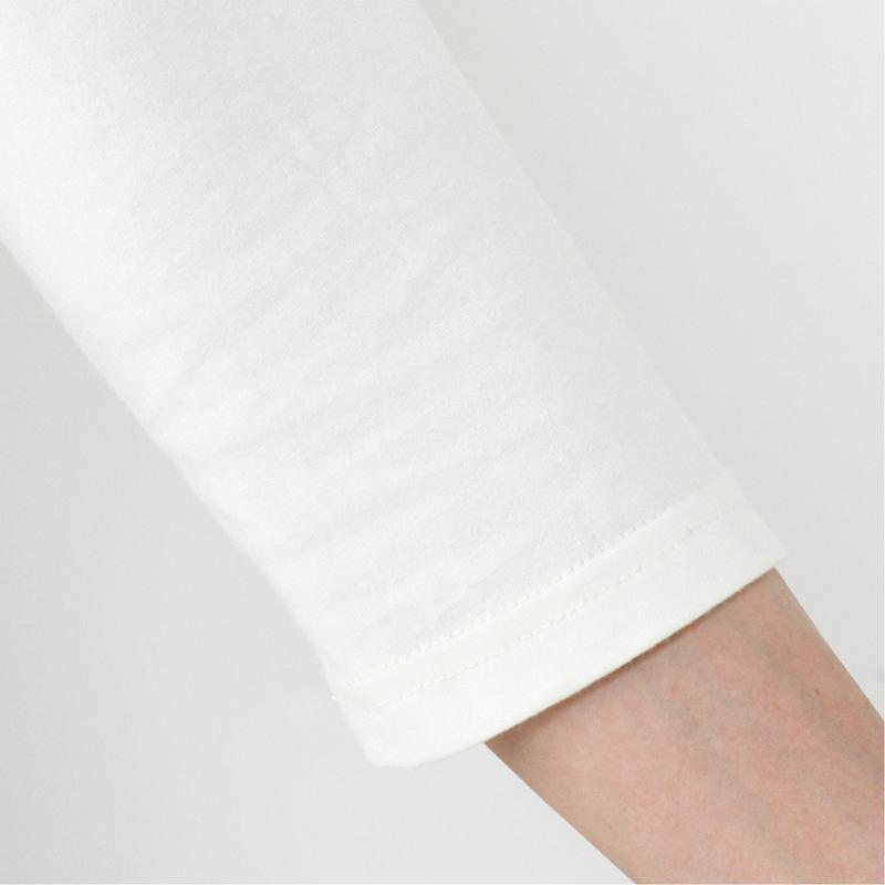 オーガニックコットン１００％◎７分袖Ｔシャツ（ページワン/PAGE ONE）