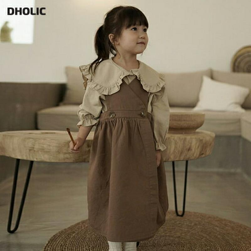 【新作10%OFF】ボタンスリーブレスワンピース・u04685 キッズ【3~8才】【ops】【ワンピース ロングワンピース スリ