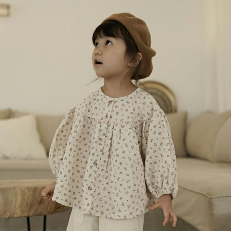 【新作10%OFF】2TYPEボタンブラウス・u04676 キッズ【3~8才】【bl】【トップス ブラウス 長袖 ロングスリーブ