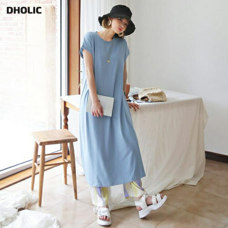 【新作10%OFF】ショートスリーブワンピース・全4色・b60515 レディース【ops】【韓国 ファッション ワンピース ロン