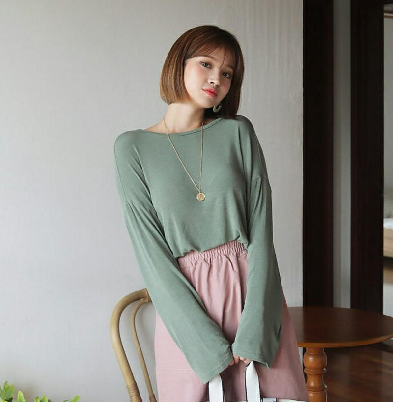 【新作10%OFF】バックストラップTシャツ・全3色・t60500 レディース【tops】【韓国 ファッション トップス Tシャ