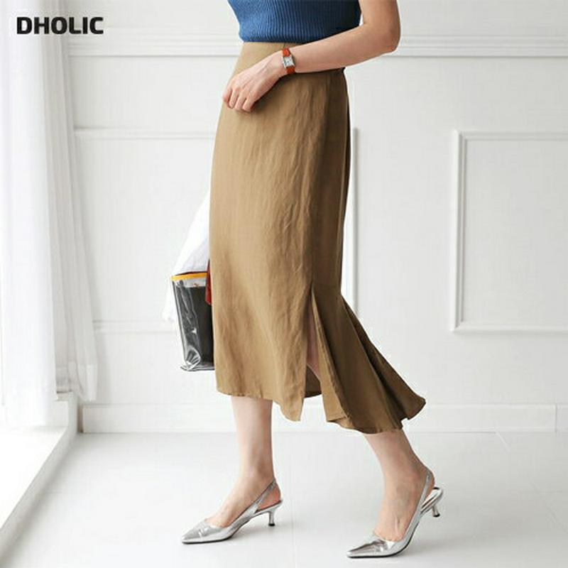 【新作10%OFF】バックフレアスカート・全3色・b63440 レディース【sk】【韓国 ファッション スカート ロング ロング