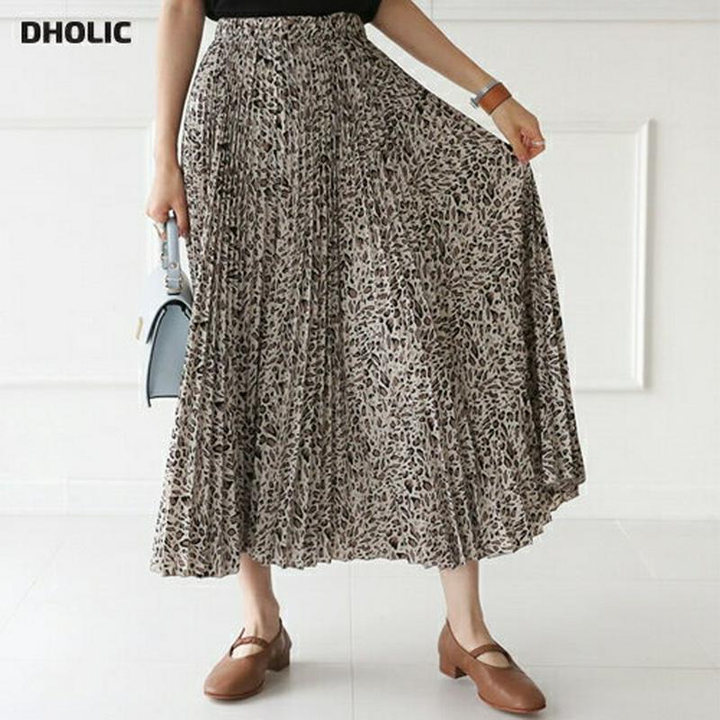 【新作10%OFF】レオパードプリーツパンツ・全4色・b63438 レディース【sk】【韓国 ファッション スカート ロングスカ