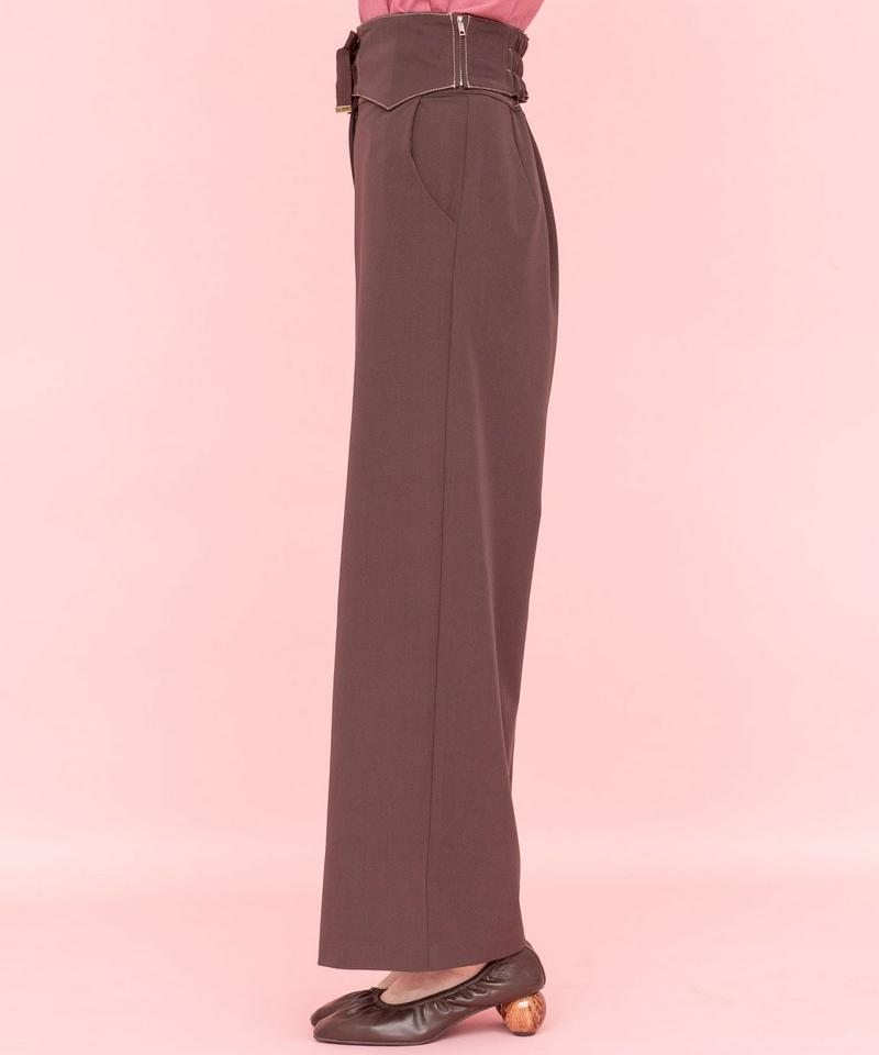 ウエストリボン２WAYパンツ