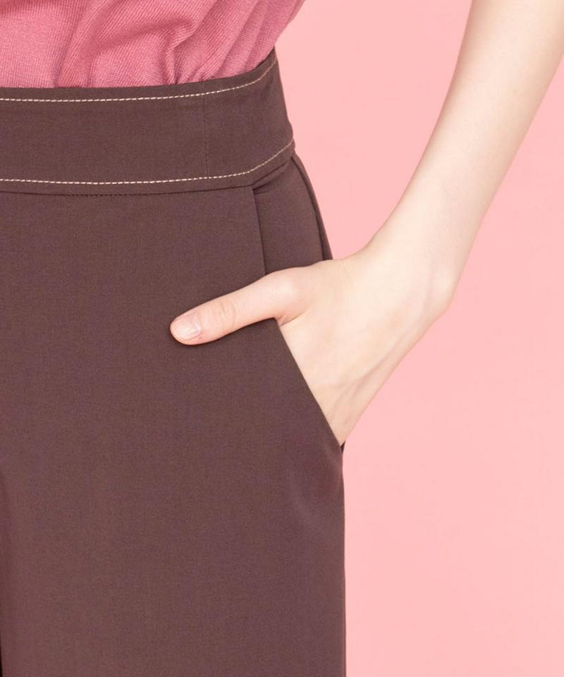 ウエストリボン２WAYパンツ