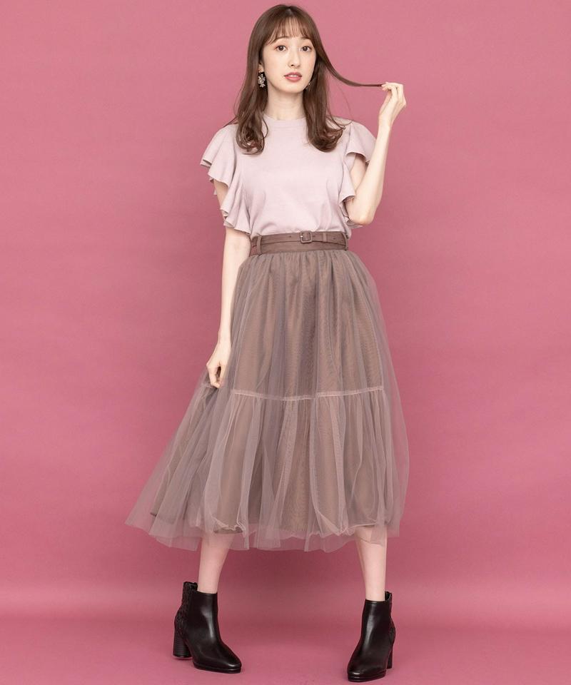 レーヨンストレッチラッフルＨＮニット