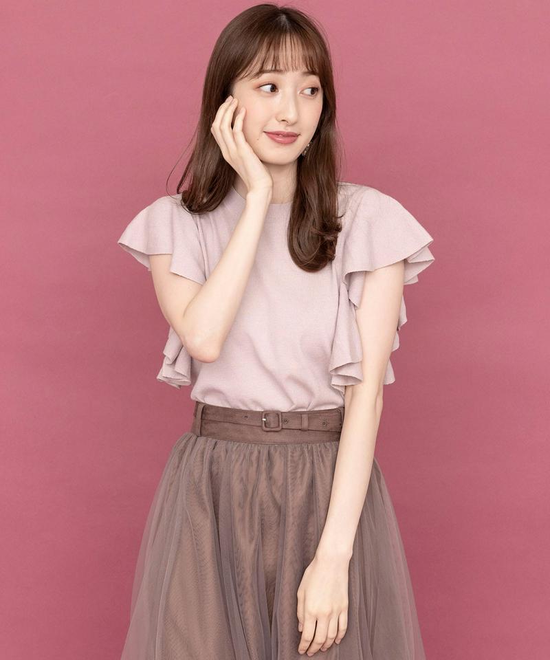 レーヨンストレッチラッフルＨＮニット