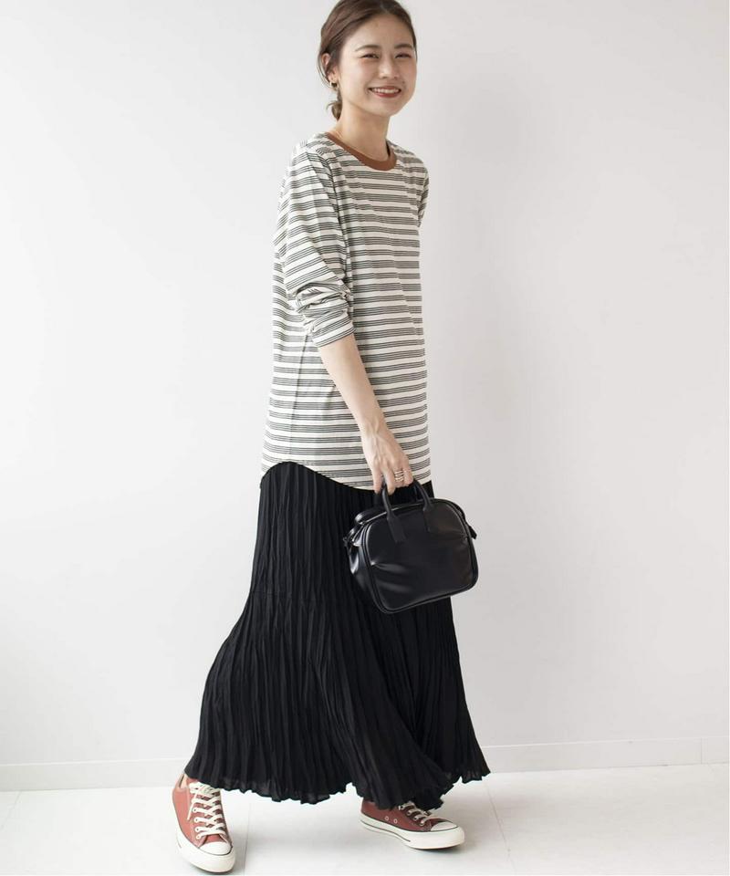 コットンボーダースカーフプルオーバー◆（JOURNAL STANDARD relume）
