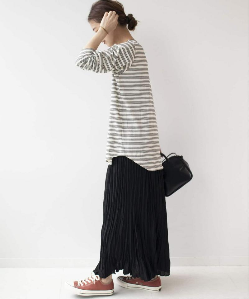 コットンボーダースカーフプルオーバー◆（JOURNAL STANDARD relume）
