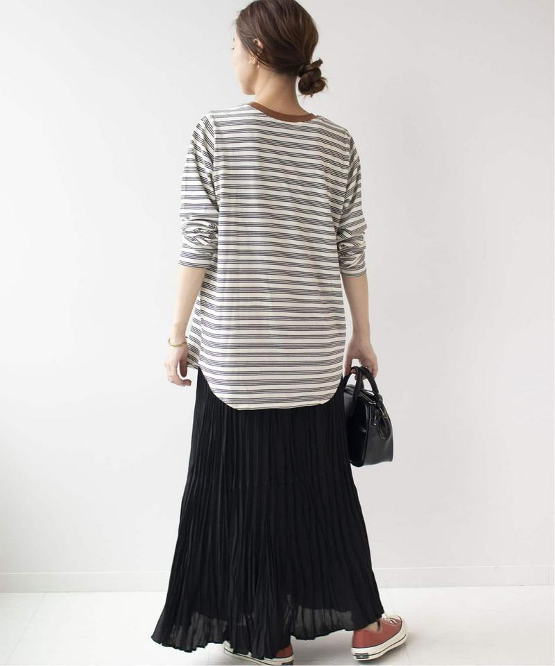 コットンボーダースカーフプルオーバー◆（JOURNAL STANDARD relume）