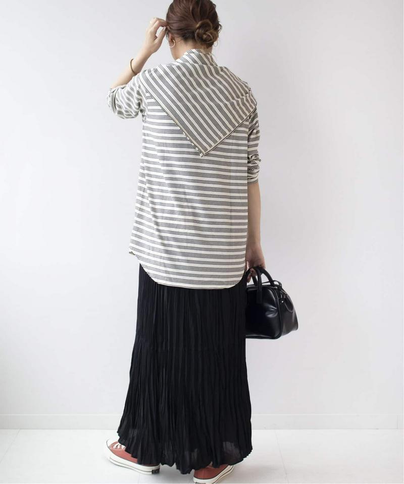コットンボーダースカーフプルオーバー◆（JOURNAL STANDARD relume）