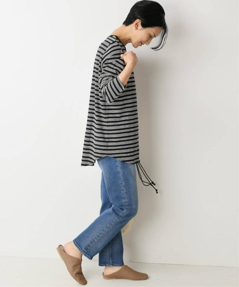 コットンボーダースカーフプルオーバー◆（JOURNAL STANDARD relume）