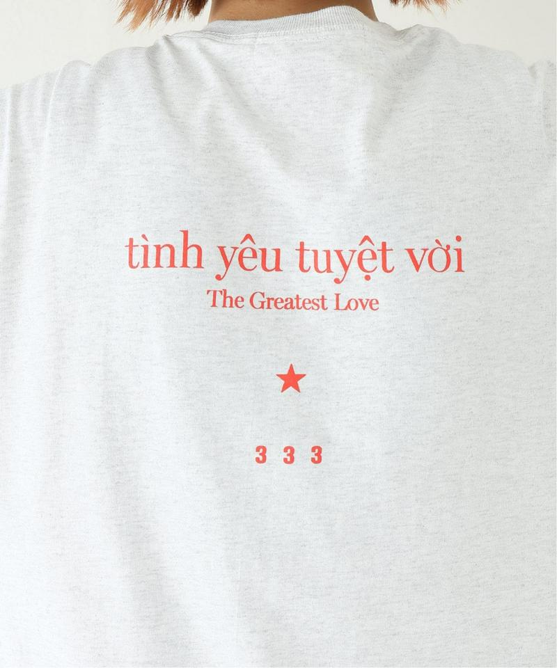 【333/バーバーバー】The Greatest Love TEE：Tシャツ（JOURNAL STANDARD relume）