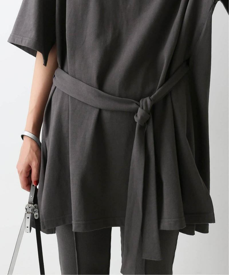【Miho Tanaka × relume】ベルテッドスリットTシャツ◆（JOURNAL STANDARD relume）