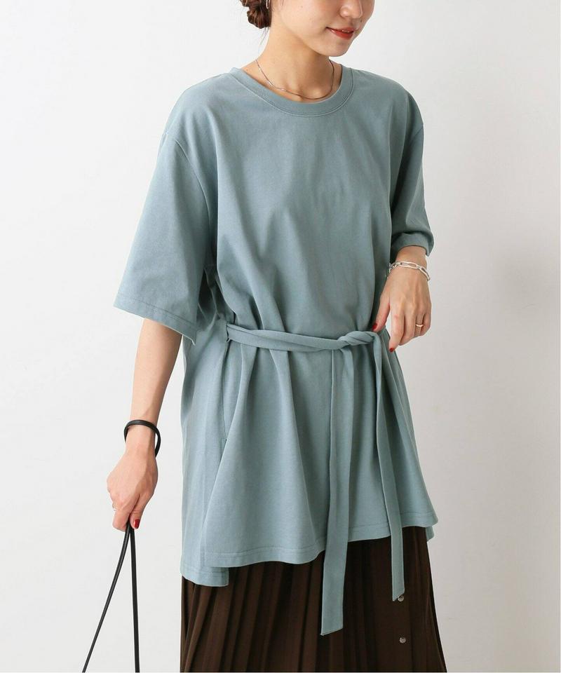 【Miho Tanaka × relume】ベルテッドスリットTシャツ◆（JOURNAL STANDARD relume）