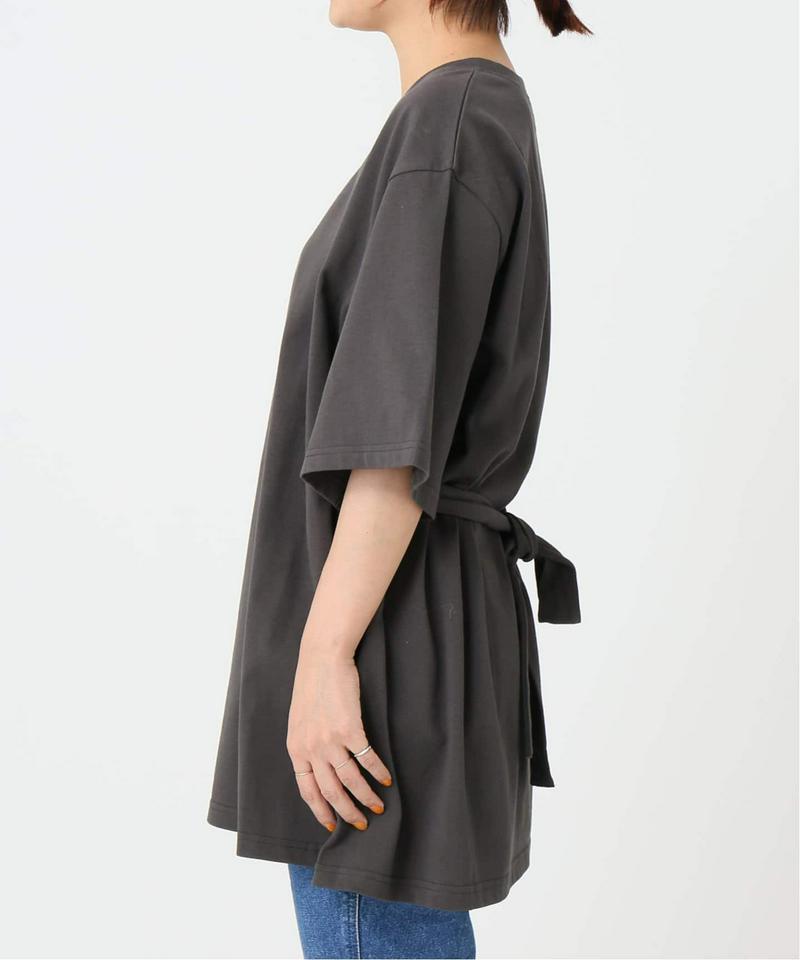 【Miho Tanaka × relume】ベルテッドスリットTシャツ◆（JOURNAL STANDARD relume）