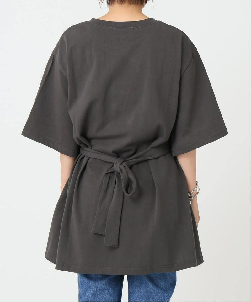 【Miho Tanaka × relume】ベルテッドスリットTシャツ◆（JOURNAL STANDARD relume）