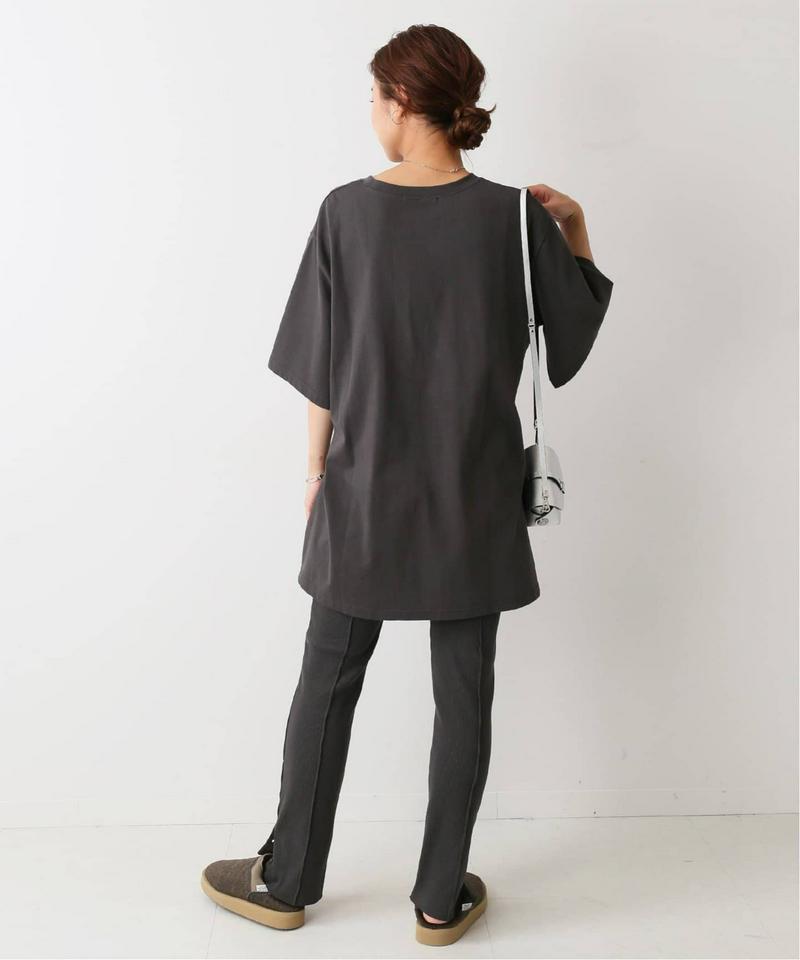 【Miho Tanaka × relume】ベルテッドスリットTシャツ◆（JOURNAL STANDARD relume）