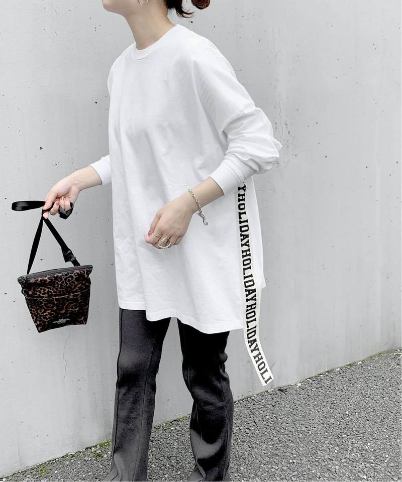 【HOLIDAY/ホリデイ】SUPER FINE DRY MINI DRESS：カットソー◆（JOURNAL STANDARD）