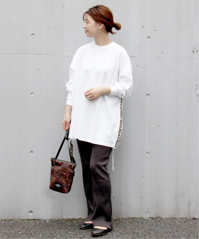 【HOLIDAY/ホリデイ】SUPER FINE DRY MINI DRESS：カットソー◆（JOURNAL STANDARD）