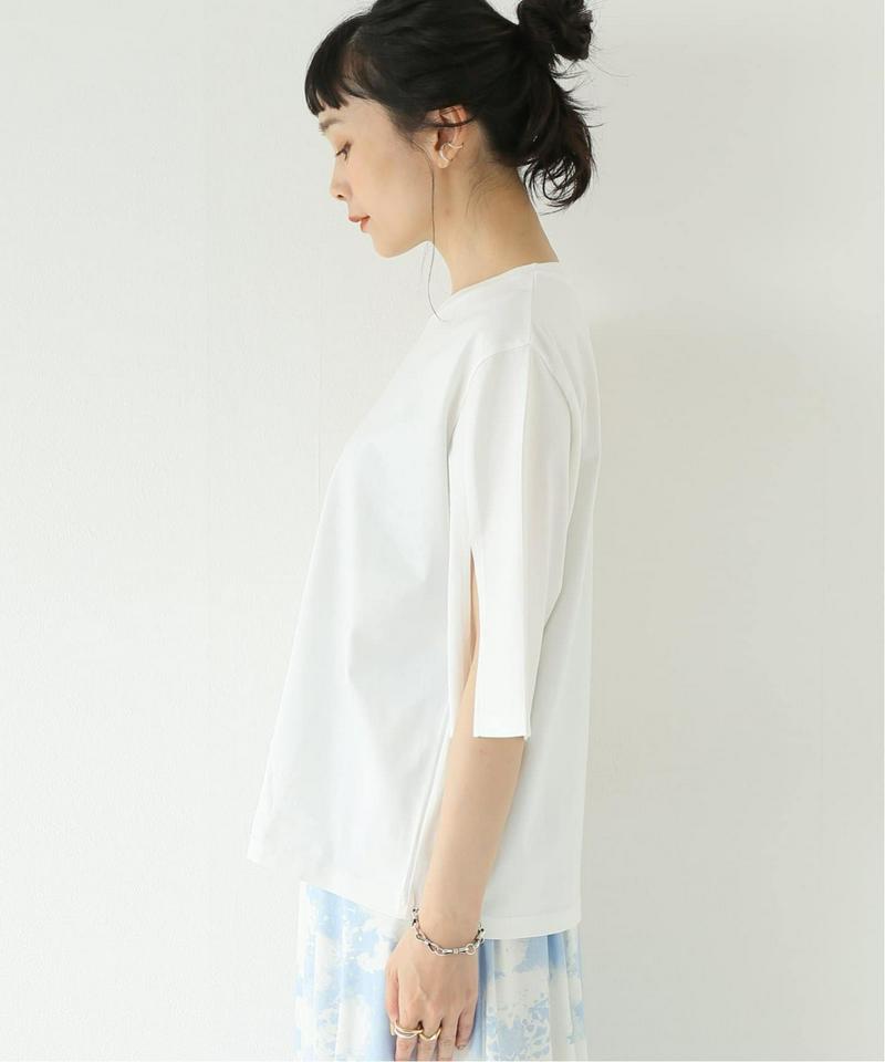スリットスリーブTシャツ◆（JOURNAL STANDARD relume）