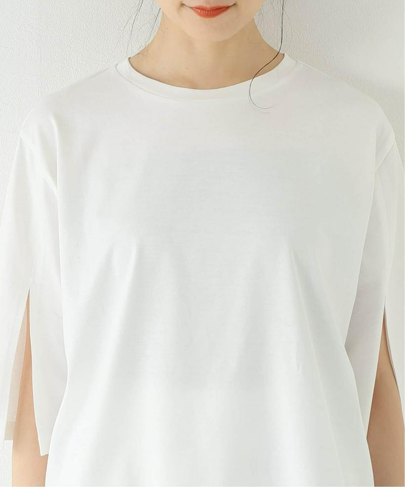 スリットスリーブTシャツ◆（JOURNAL STANDARD relume）