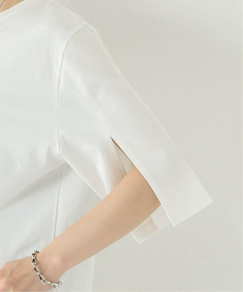 スリットスリーブTシャツ◆（JOURNAL STANDARD relume）