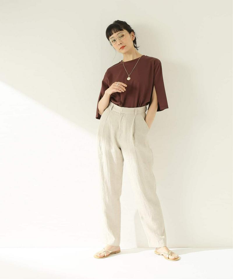 スリットスリーブTシャツ◆（JOURNAL STANDARD relume）