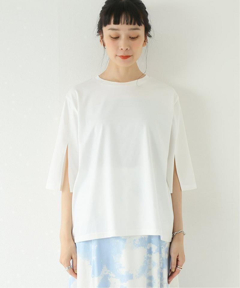 スリットスリーブTシャツ◆（JOURNAL STANDARD relume）