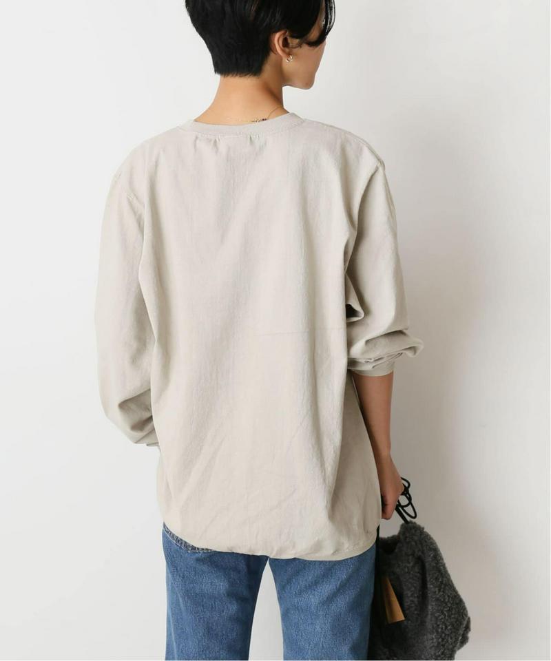 【Goodwear/グッドウェア】C/N L/S WITH CUFFHEM RIB：カットソー◆（JOURNAL STANDARD relume）