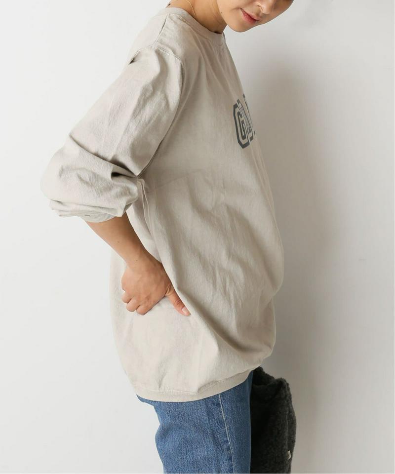 【Goodwear/グッドウェア】C/N L/S WITH CUFFHEM RIB：カットソー◆（JOURNAL STANDARD relume）