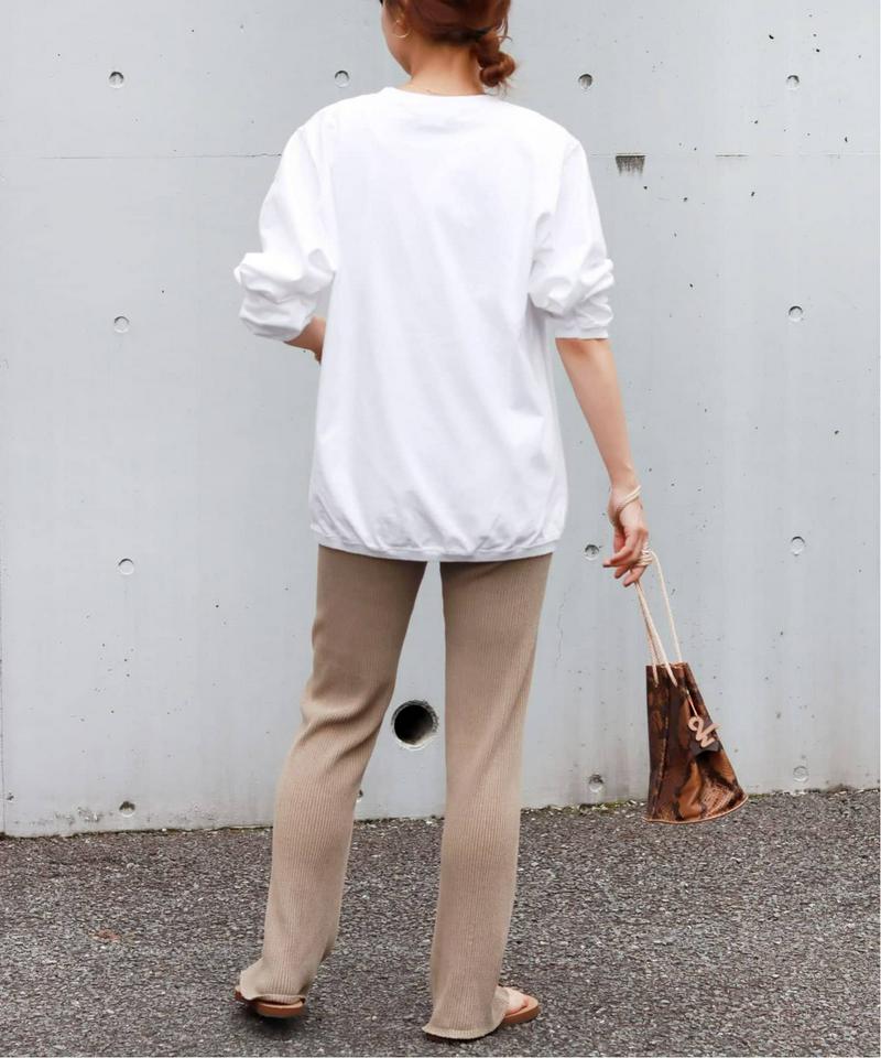 【Goodwear/グッドウェア】C/N L/S WITH CUFFHEM RIB：カットソー◆（JOURNAL STANDARD relume）