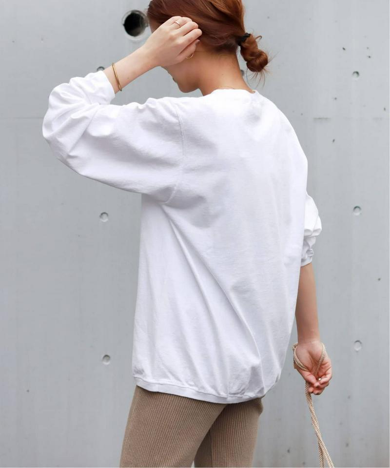 【Goodwear/グッドウェア】C/N L/S WITH CUFFHEM RIB：カットソー◆（JOURNAL STANDARD relume）