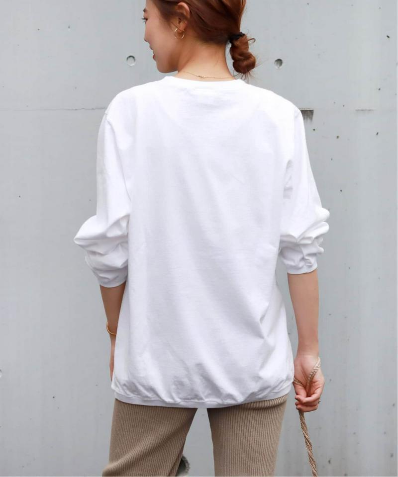 【Goodwear/グッドウェア】C/N L/S WITH CUFFHEM RIB：カットソー◆（JOURNAL STANDARD relume）