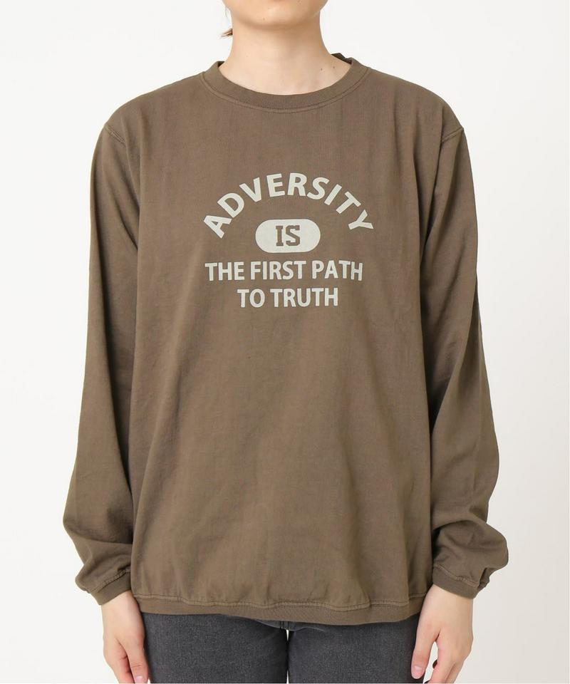 【Goodwear/グッドウェア】C/N L/S WITH CUFFHEM RIB：カットソー◆（JOURNAL STANDARD relume）