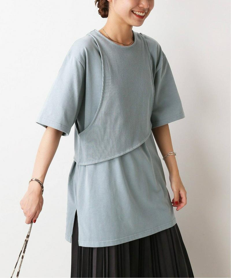 【Miho Tanaka × relume】ビスチェコンビTシャツ◆（JOURNAL STANDARD relume）