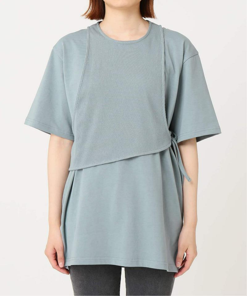【Miho Tanaka × relume】ビスチェコンビTシャツ◆（JOURNAL STANDARD relume）