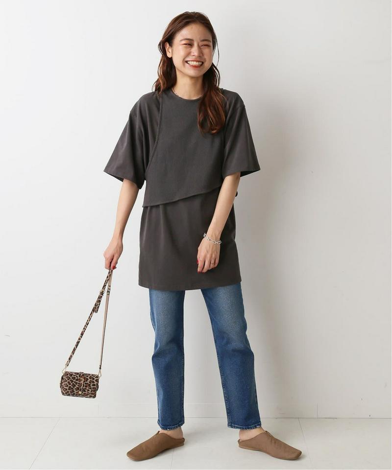 【Miho Tanaka × relume】ビスチェコンビTシャツ◆（JOURNAL STANDARD relume）