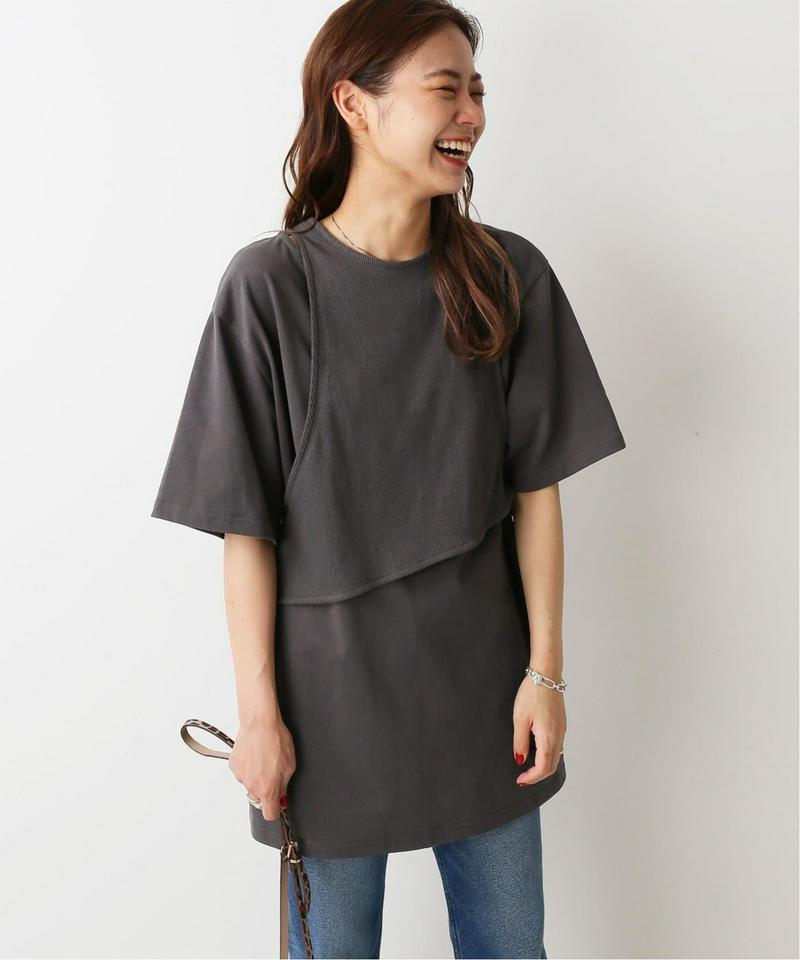 【Miho Tanaka × relume】ビスチェコンビTシャツ◆（JOURNAL STANDARD relume）
