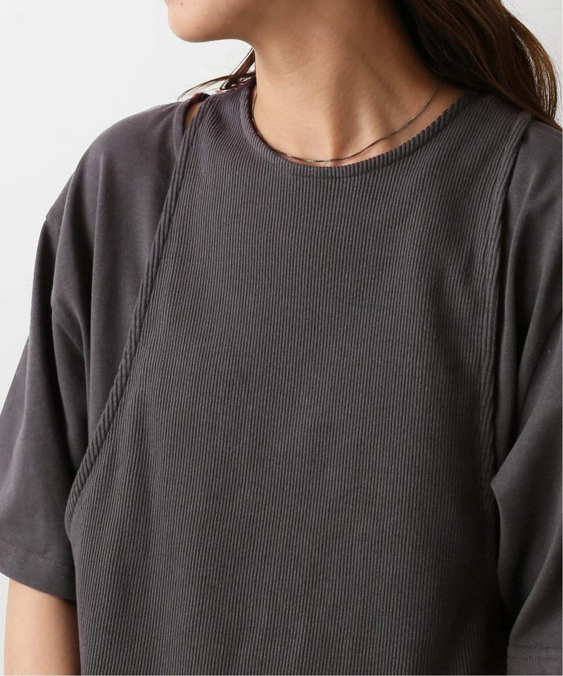 【Miho Tanaka × relume】ビスチェコンビTシャツ◆（JOURNAL STANDARD relume）