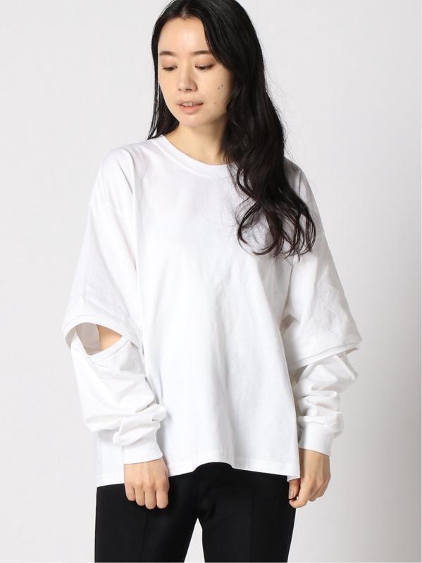 【PRE_/プレ】EB OPEN LS T:カットソー◆